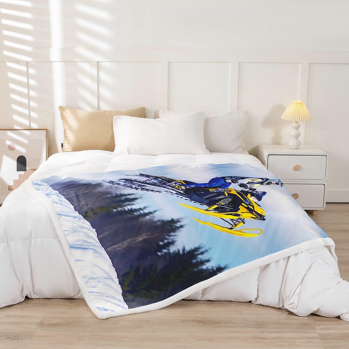 Snowmobile rider blanket winte - Outdoor Sports Adventure ulasan dan harga